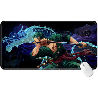 Mouse Pad Largo Roronoa Zoro One Piece Tapete Anime 30x70cm Mouse Pad Largo Roronoa Zoro One Piece Tapete Anime 30x70cm