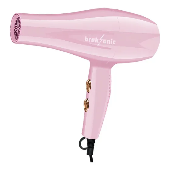 Secador de pelo Broksonic Minoser rosa