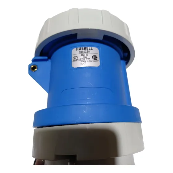 Conector Enchufe A Prueba De Agua Hubbell Hblc460c9w