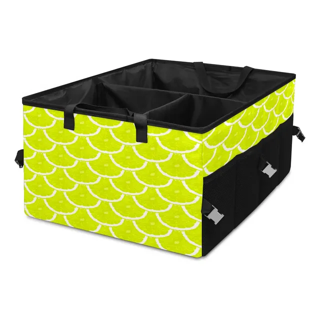 Bolimao Organizador Maletero Coche Clasico Amarillo Limon