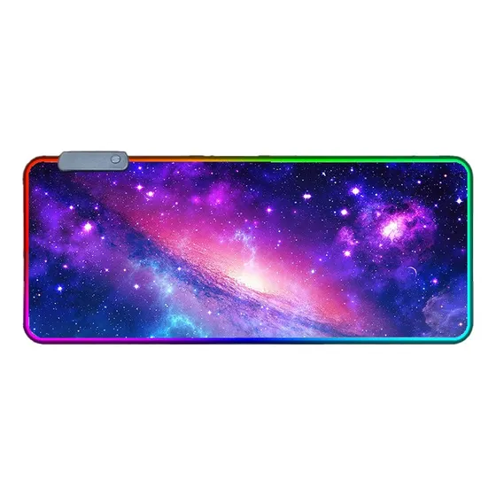 Rgb Mouse Pad Gamer Alfombrilla Con Luz 30*80 Antideslizante