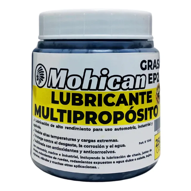 Grasa Multipropósito Ep2  250 Grs Mohican