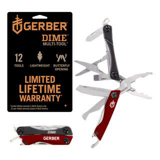 Multiherramienta Gerber Gear Dime 12 En 1, Mini Con Pinza De Multiherramienta Gerber Gear Dime 12 En 1, Mini Con Pinza De