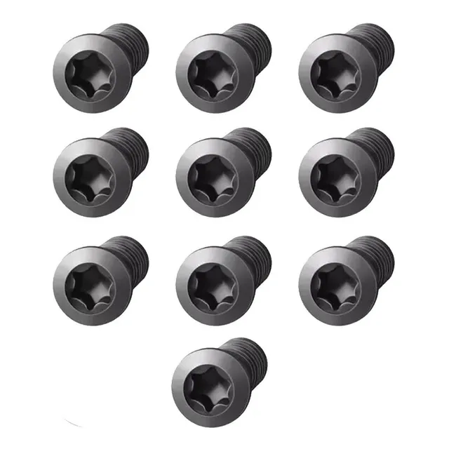 10 Parafusos Torx M3 X 12 Cnc Fresa Torno Suporte Ferramenta