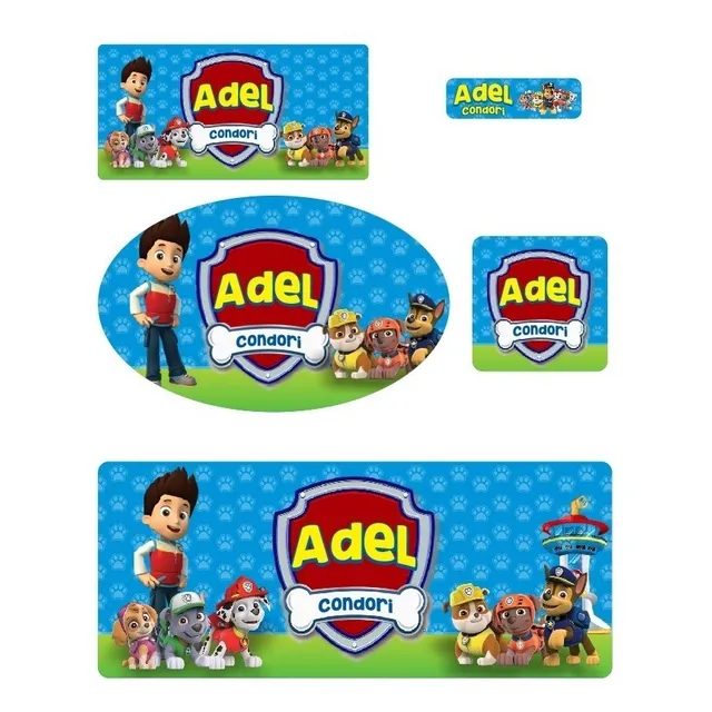 Etiquetas Escolares Personalizadas Niño