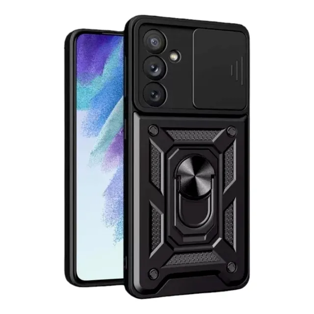 Funda Con Anillo Reforzada Soporte Antigolpe Para Samsung