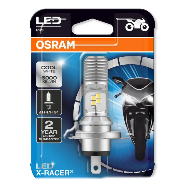 Foco Led Para Moto H4/hs1 X-racer®