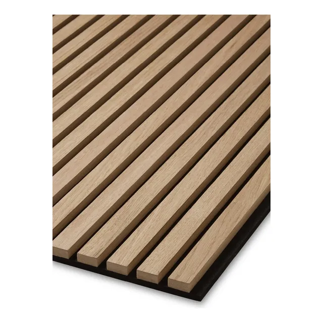 Wall Panel Wpc Pared Madera Acústica Decoración 60*270cm 