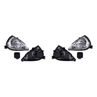 Par Faros Ford Ka C/cuarto Blanco 2001 2002 2003 2004 Depo Par Faros Ford Ka C/cuarto Blanco 2001 2002 2003 2004 Depo