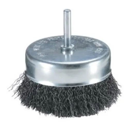Cepillo de acero para taladros tipo copa Makita 80x6 mm