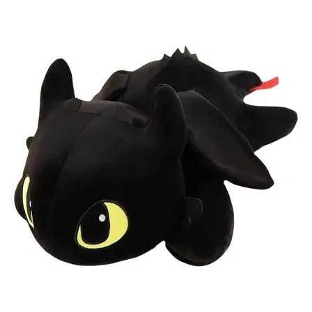 Peluche Furia Nocturna Luminosa Chimuelo Entrenar A Dragon Negro