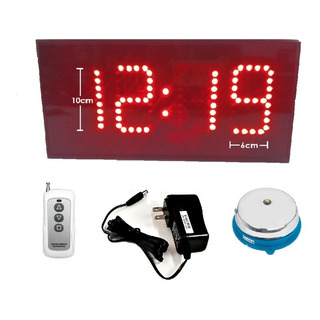 Reloj Digital De Leds Cronómetro, Control Remoto Y Chicharra Reloj Digital De Leds Cronómetro, Control Remoto Y Chicharra