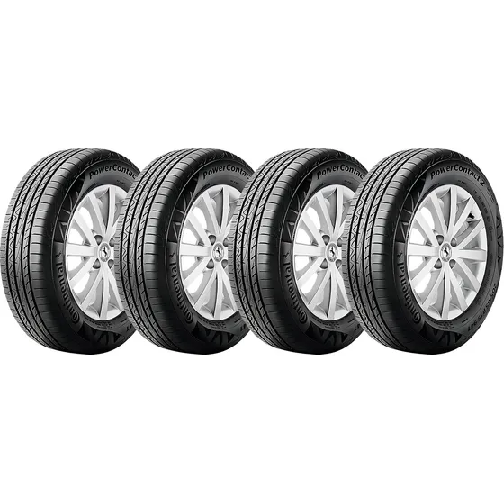 Kit 4 Pneus 215/60R16 Continental PowerContact 2 95V Aro 16