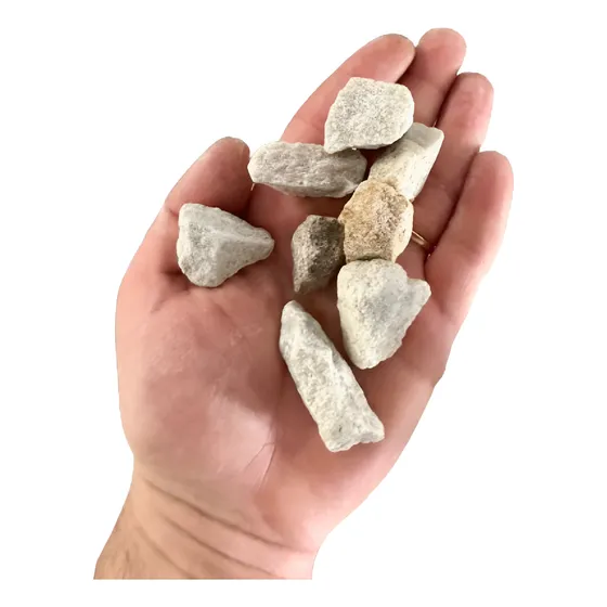 Piedra Blanca Decorativa Mar Del Plata X 25 Kg Premium