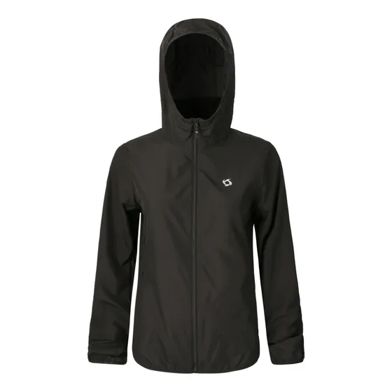 Chaqueta Mujer Air Jkt Hoodie Negro Doite