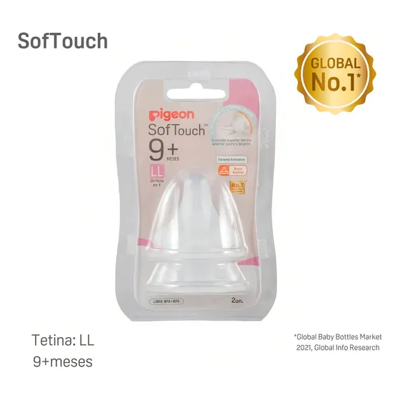 Tetina Repuesto Softouch Pigeon Ll 2 Unids