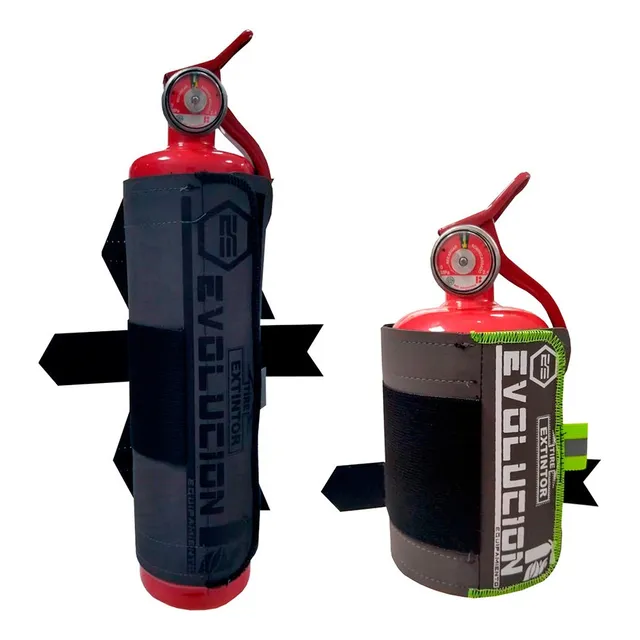Fundas Soporte Cobertor Con Abrojo Para Matafuegos De Auto