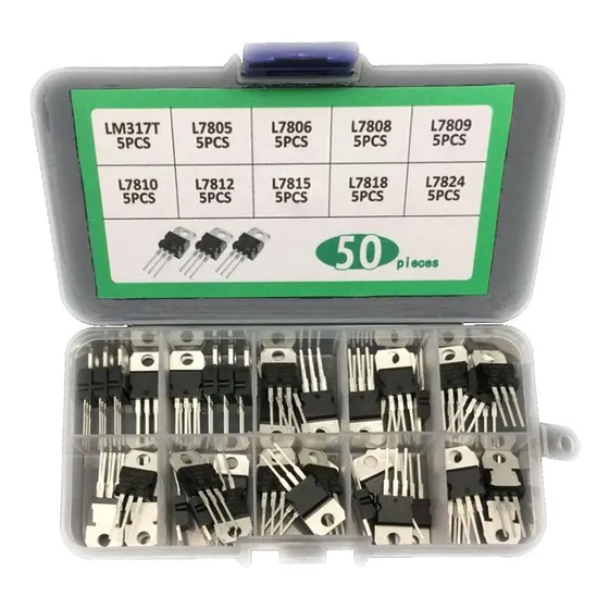 Kit Surtido Reguladores De Voltaje Serie L78 - Lm317t