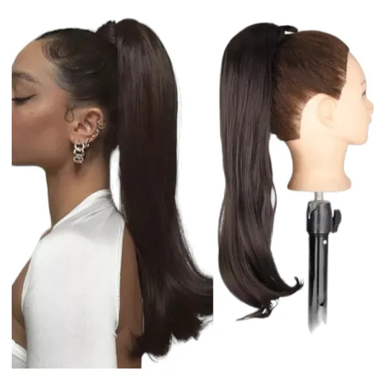 Extensión Cola De Caballo Apariencia Natural Liso Y Ondulado