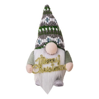 Decoración Navideña Led Gnome Con Luz Nasal Led Rudolph Chri Decoración Navideña Led Gnome Con Luz Nasal Led Rudolph Chri