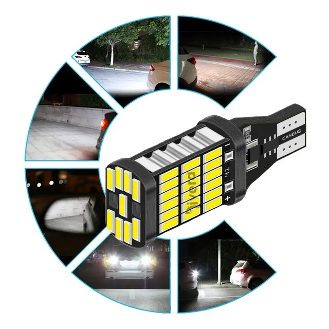 Rt Luz Reversa Led Tipo Xenon Hid 1156 Vw Pointer 2005