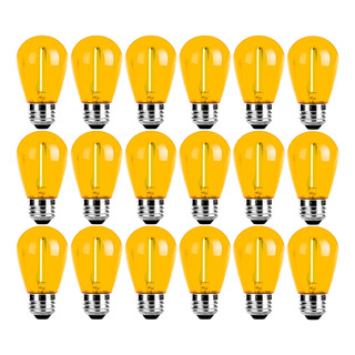 Foco Bombillo Led Colores Decorativo 1w S14 E27 60 Pzas Foco Bombillo Led Colores Decorativo 1w S14 E27 60 Pzas