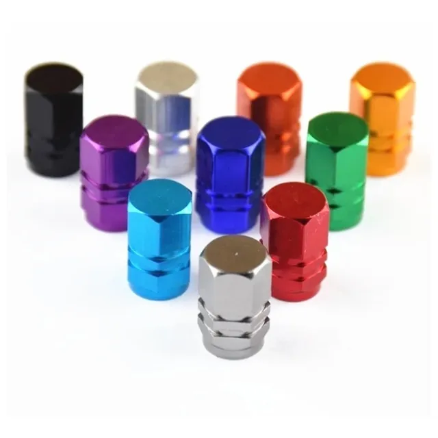 4x Válvulas De Aluminio Para Llantas, Bicicletas, Motos