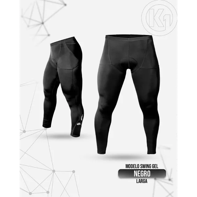 Licra Larga Ciclismo Sin Tirantes Swing-gel. Pad 8hrs K1