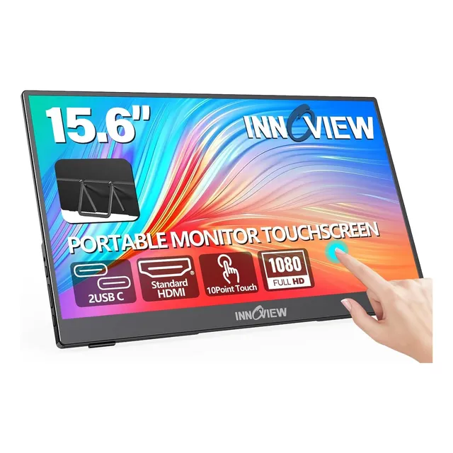 Monitor Táctil Portátil Innoview De 15.6 Fhd