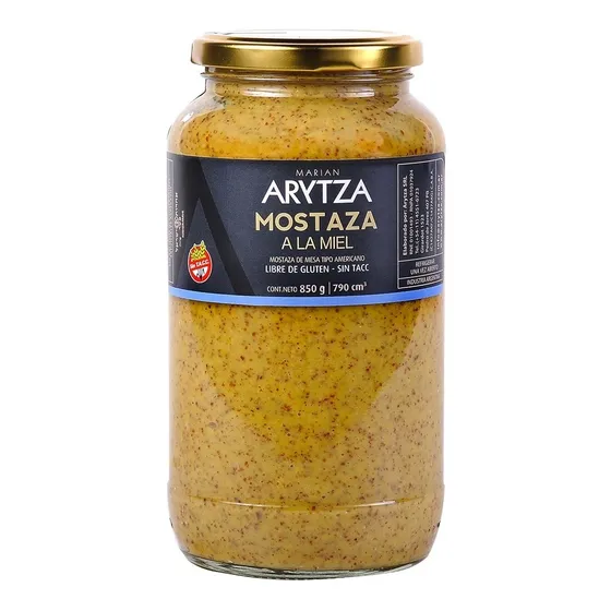 Mostaza Gourmet Arytza A La Miel 850g. - Sin Tacc