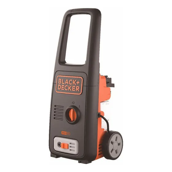 Hidrolavadora Black + Decker 120bar 1500w Bw15
