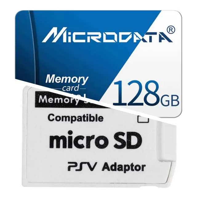 Pack Sd2vita Para Playstation Vita + Memoria Microsd 128gb