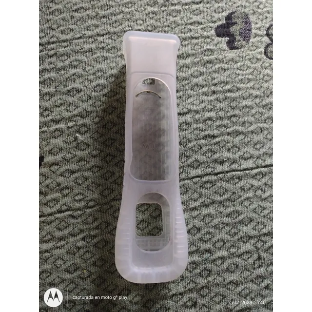 Funda Forro De Control De Nintendo Wii Silicona Impecable 