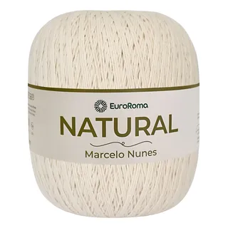 Barbante Natural Marcelo Nunes Euroroma, Cru 700g NÂș4 Ou NÂș6 Barbante Natural Marcelo Nunes Euroroma, Cru 700g NÂș4 Ou NÂș6