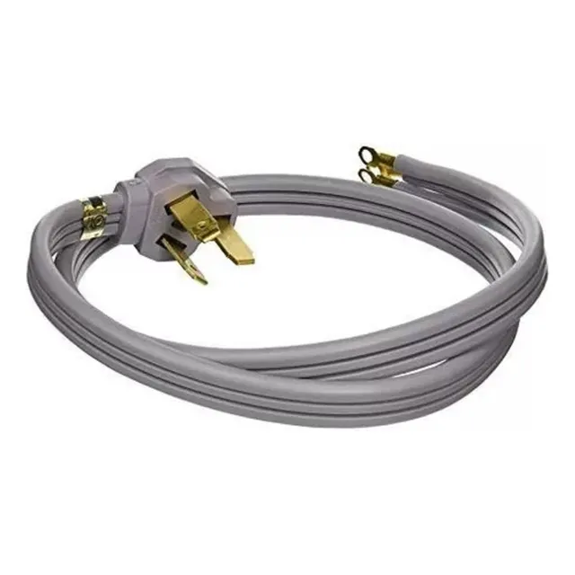 Enchufe Con Cable Trifasico 40 Amp Para Lavadora Y Secadoras
