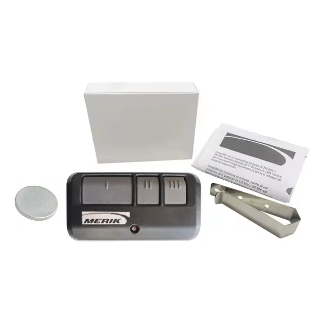 Control Remoto Para Garage Merik Liftmaster 893max Con Clip