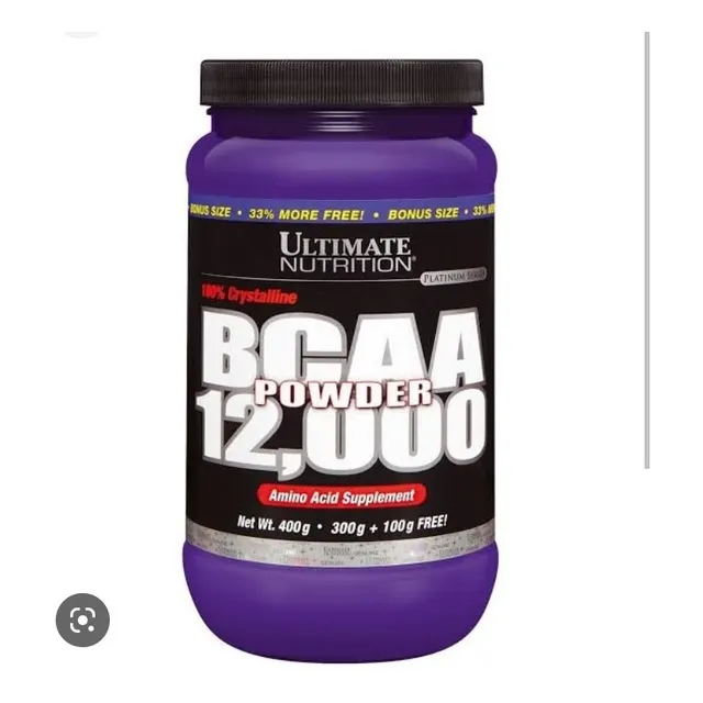 Suplemento de Bcaa en polvo Ultimate Nutrition 12000 Bcaa en polvo 12000