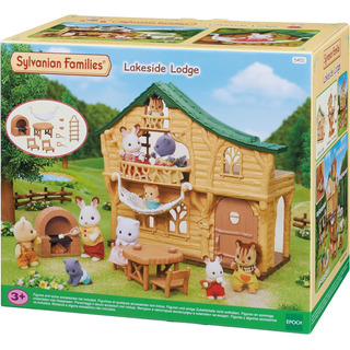 Sylvanian Families La Cabaña Del Lago Ternurines Calico Sylvanian Families La Cabaña Del Lago Ternurines Calico