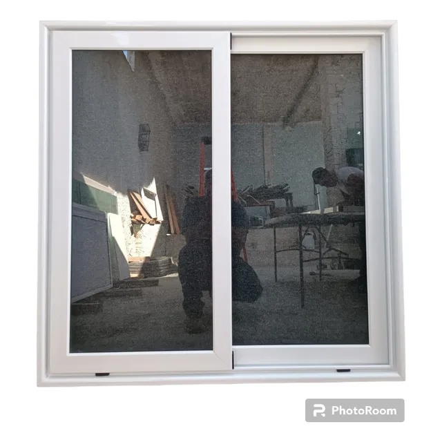 Ventana De Aluminio Línea Española Serie 4600 De 120x120 Cm.