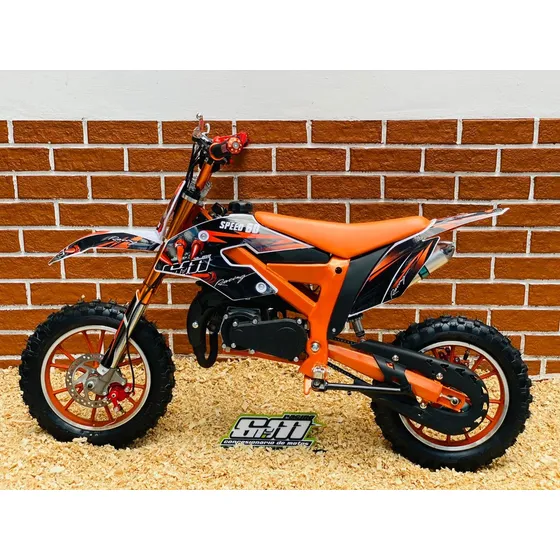 Moto Cross Para Niños A Gasolina Pitbike 60cc Motocross