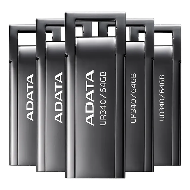 Kit 5 Memoria Usb 64gb Adata 3.0 Aroy-ur340-64gbk