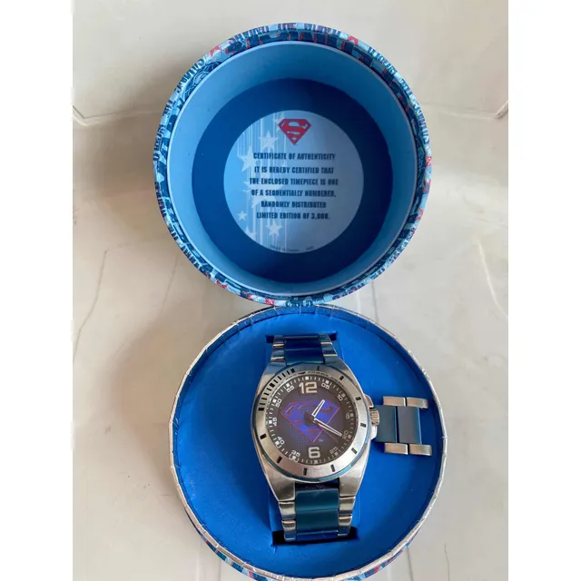 Reloj Fossil Edición Limitada Superman