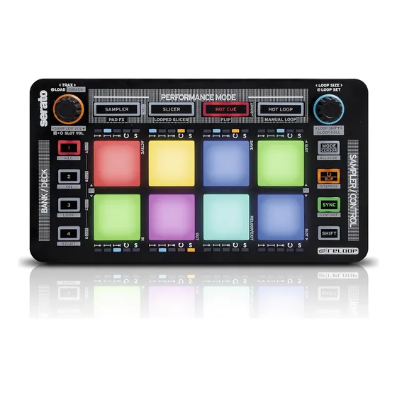 Controlador De Teclado Modular Reloop Neon Usb Para Serato D