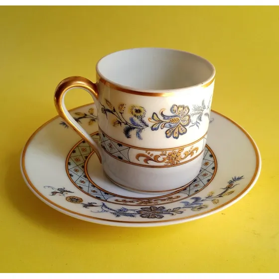 Coleccionable Taza Para Café Porcelana Francesa Limoges