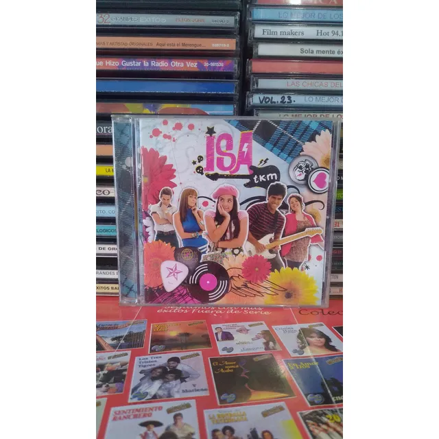 Isa Tkm Vamos A Vivir Cd Original