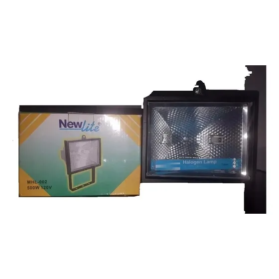 Reflector Marca New-lite Modelo Mhl-002. 500 W. 120 V.