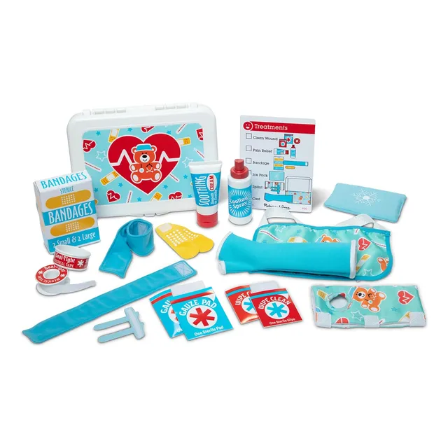 Kit De Auxilio Para Jugar, 25 Piezas, Vendajes Reutilizables