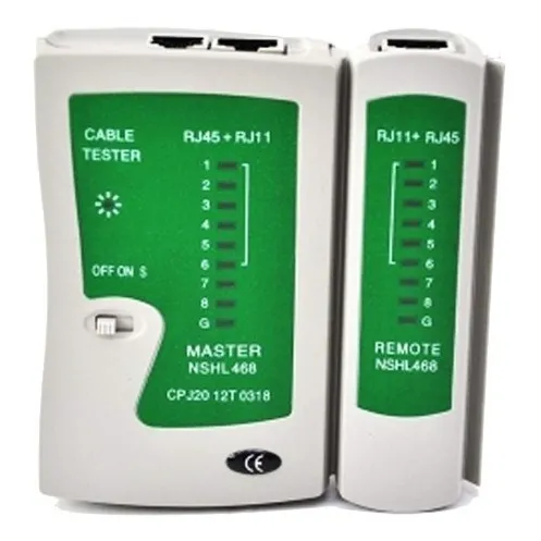 Lan Tester Probador Para Cables Utp De Red Rj45 Rj11 Tienda