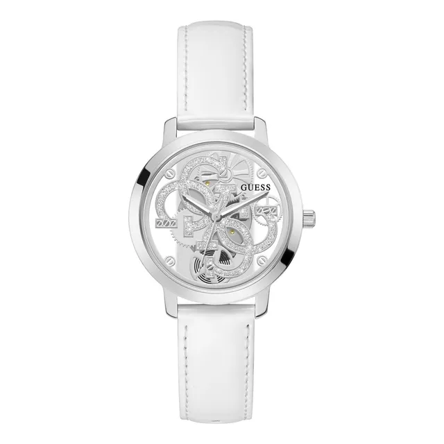Guess Women's 36mm Watch - Pulsera Rosa Oro Caja De B2vd2