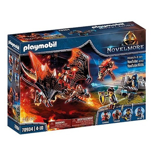 Figura Armable Playmobil Novelmore Ataque Del Dragón 46 Pc Figura Armable Playmobil Novelmore Ataque Del Dragón 46 Pc